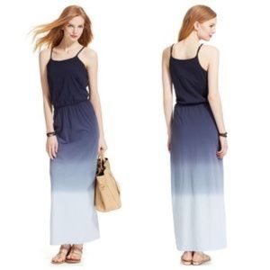 Tommy Hilfiger,  ombre blue maxi dress with adjustable spaghetti straps...
